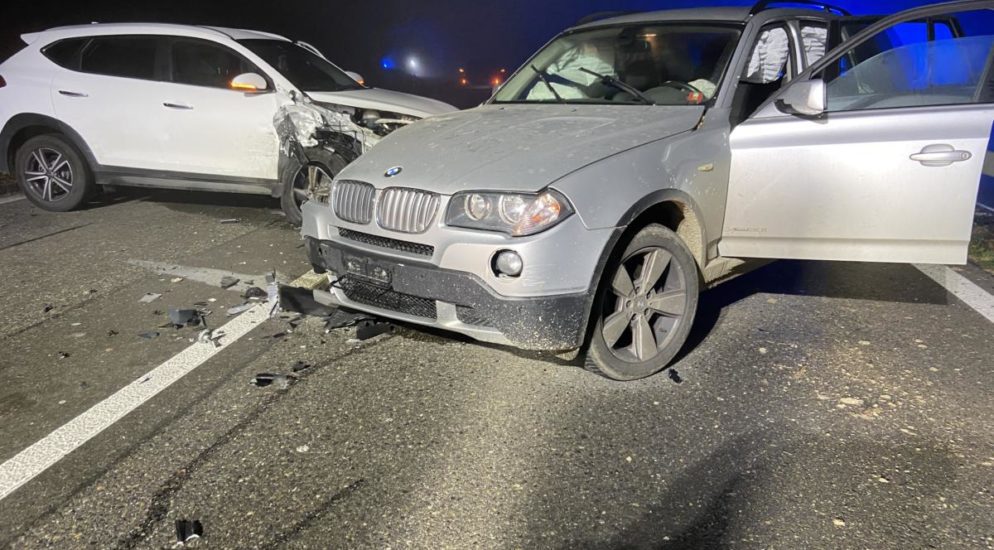 Wohlen: Heftiger Unfall nach Überholmanöver