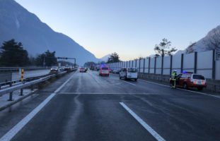 St-Maurice: Tödlicher Verkehrsunfall auf der A9