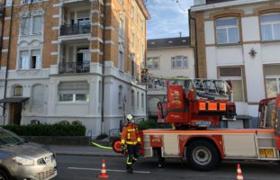 Wohnungsbrand an der Burgstrasse in St.Gallen