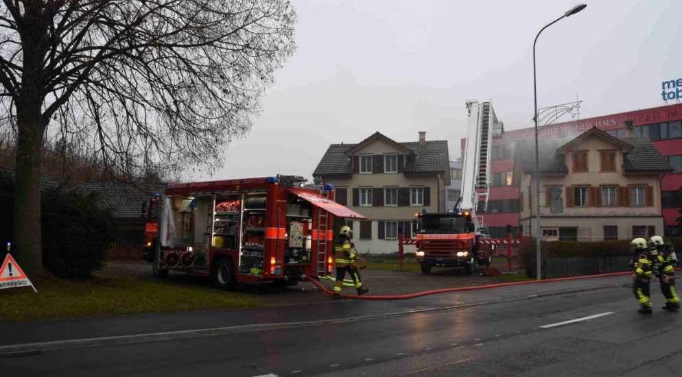 Brand in Oberbüren SG: Sachschaden von mehreren zehntausend Franken