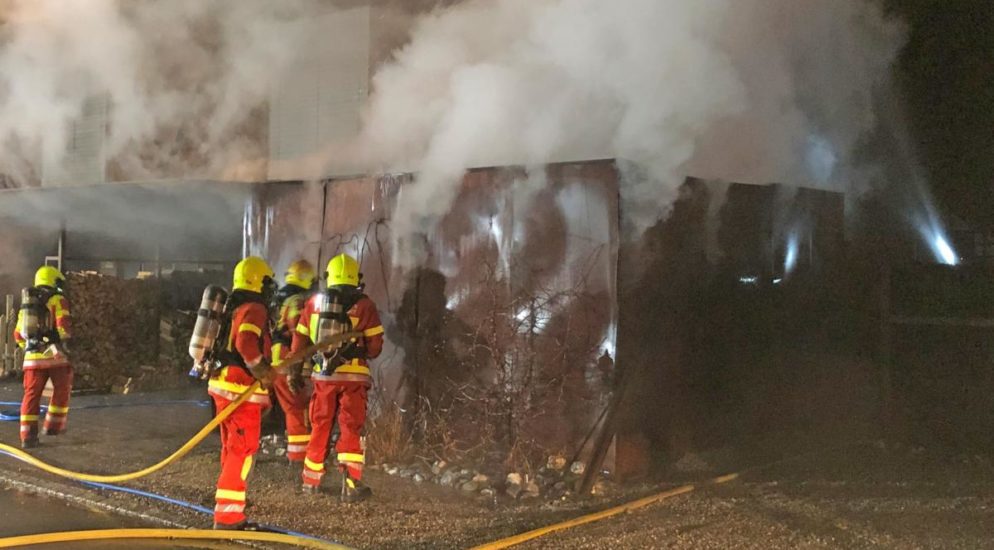 Abstellraum in Stettfurt in Brand geraten