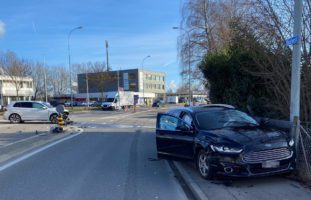 13-jährige Mitfahrerin nach Unfall in Weinfelden im Spital