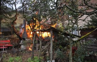 Gartenhausbrand in Trimbach SO