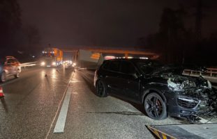 Autobahn A1 bei Derendingen: Unfall führt zu massivem Stau