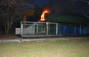 Olten SO - Brand Stadthalle: Kinder im Primarschulalter verantwortlich