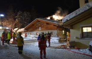 Silvaplana GR: Brand in Hotel