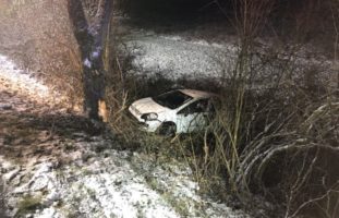 Zwei Alleinunfälle im Wangenthal, Osterfingen SH