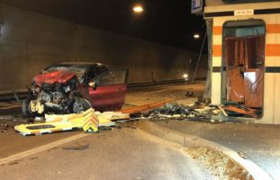 Autobahn A18: Tödlicher Unfall im Eggfluetunnel