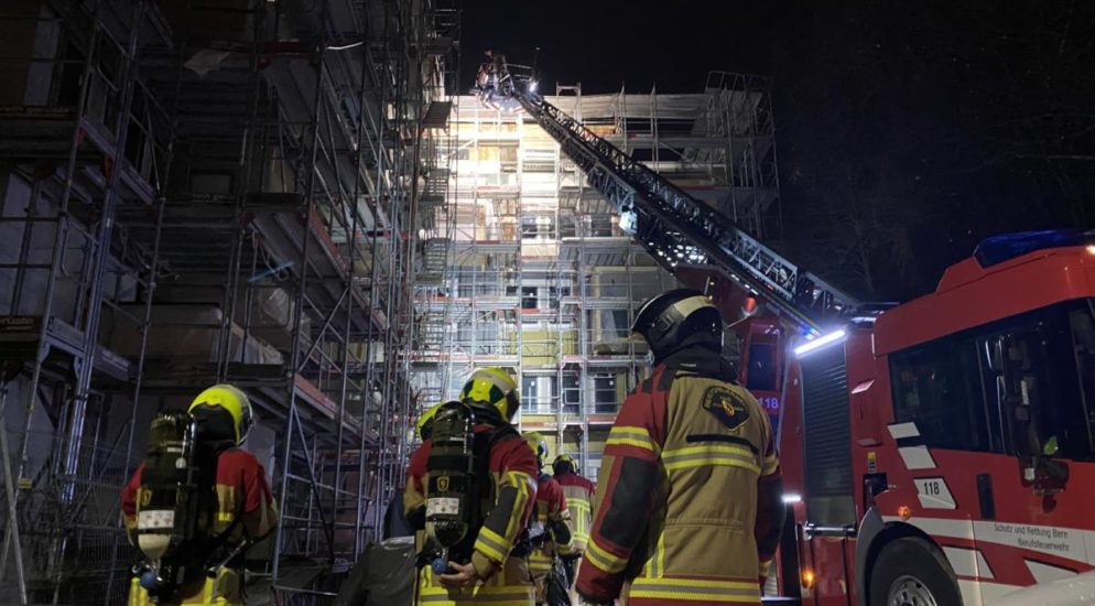 Feuerwehreinsatz im Breitenrain