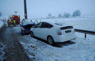 Heftige Frontalkollision in Neunkirch SH