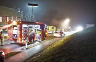 Heftiger Selbstunfall in Kirchberg SG