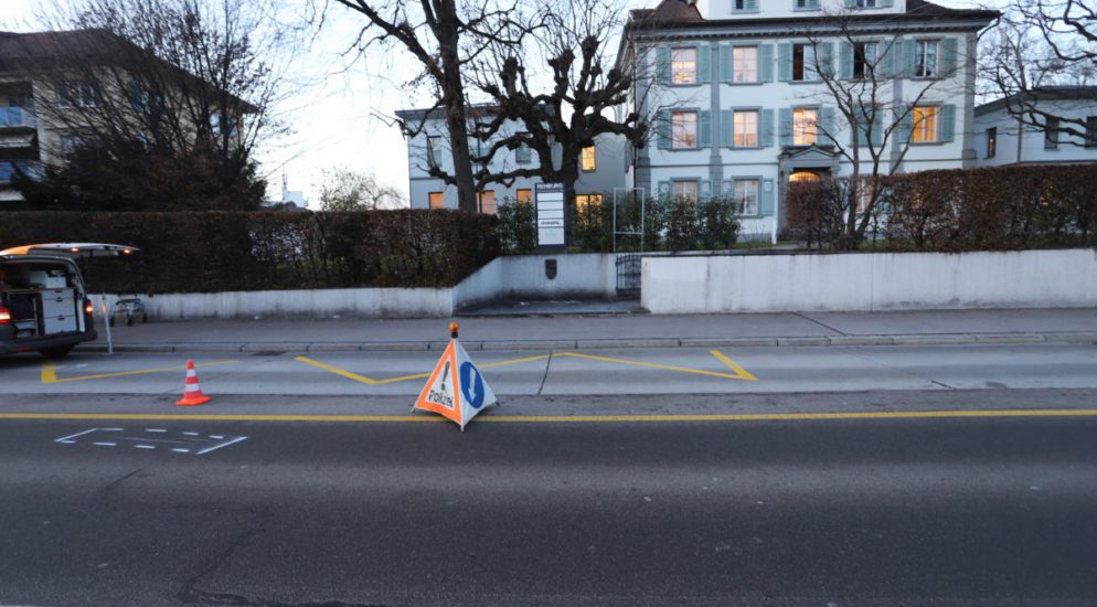 St.Gallen: Verkehrsunfall in der Rorschacher Strasse