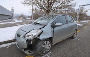 Unfall zwischen zwei Autos in St.Gallen SG