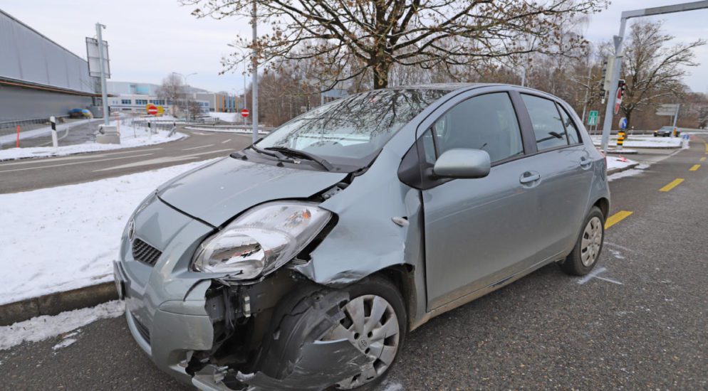 Unfall zwischen zwei Autos in St.Gallen SG