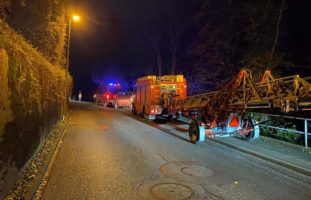 Kanton Zug: Brand in Walchwiler Bauernhaus