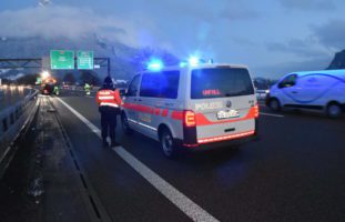 Mels SG - Drei Unfälle auf der Autobahn