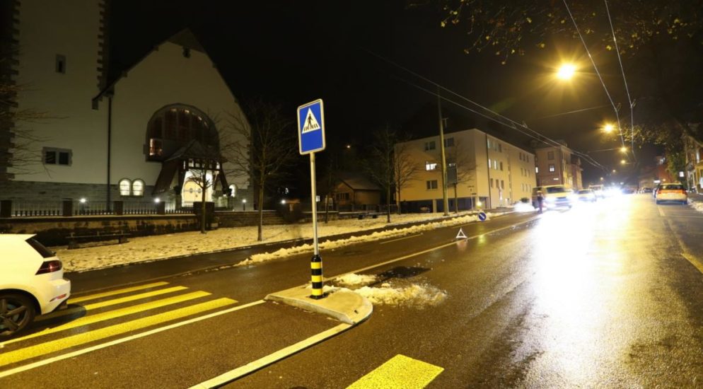 St.Gallen: Mädchen (8) von Auto erfasst