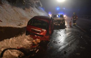 Unfall in Engelberg OW mit drei Verletzten