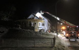 Dachstockbrand in Schleitheim SH