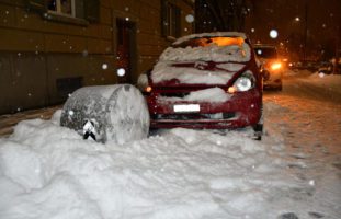 Unfall in Chur - Totalschaden nach Crash mit Betonelement