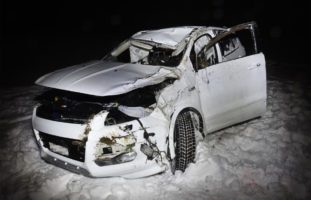 Zwei Verletzte nach Selbstunfall in Wiesenberg