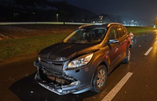 Fünf Verletze bei Unfall in Root LU