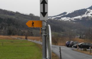 Mehrere Verkehrsschilder in Lauerz entwendet