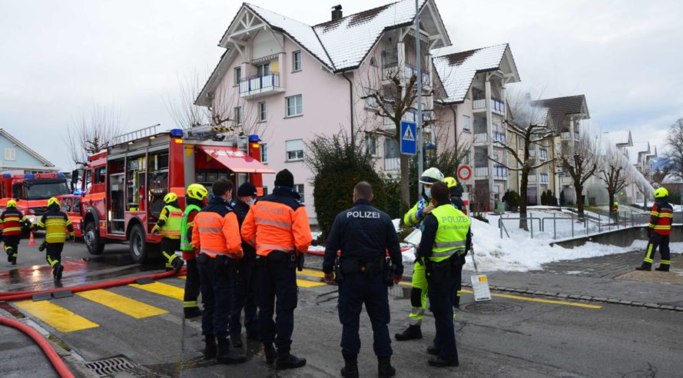 Brand Widnau: Über 100‘000 Franken Sachschaden