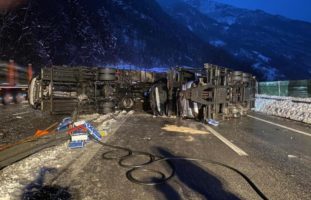 Seedorf: Autobahn A2 nach Unfall gesperrt