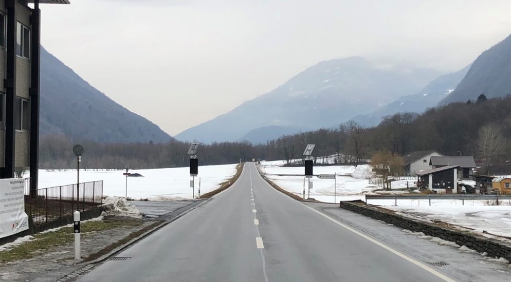 San Vittore GR - Lernfahrer (24) viel zu schnell und ohne Ausbilder unterwegs