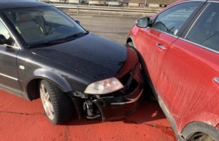 Stadt Schaffhausen - Blechschaden nach Crash