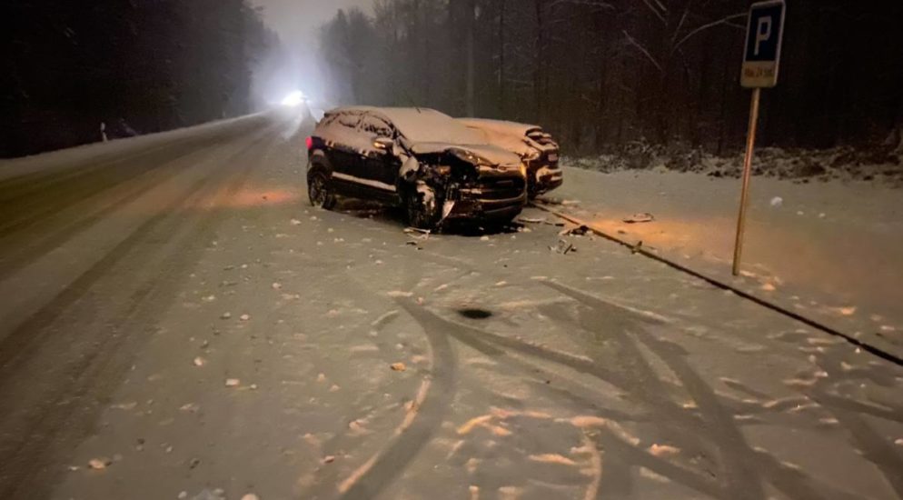 Schneefälle im Kanton Aargau führen zu etlichen Unfällen