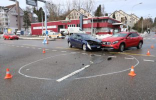 Unfall mit grossem Sachschaden in St.Gallen