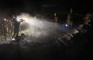 Feuerwehreinsatz in Oberwil ZG