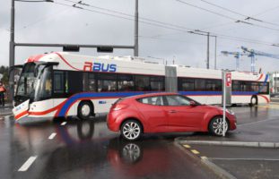 Luzern - Buspassagier bei Verkehrsunfall verletzt