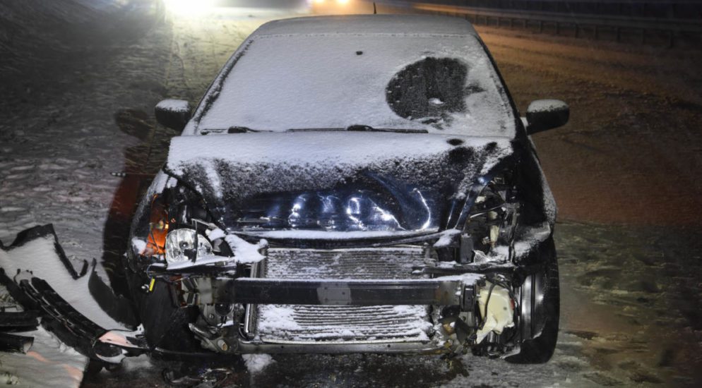 Gossau: Selbstunfall auf der Autobahn