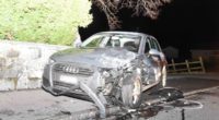 Trübbach: Crash mit parkiertem Auto