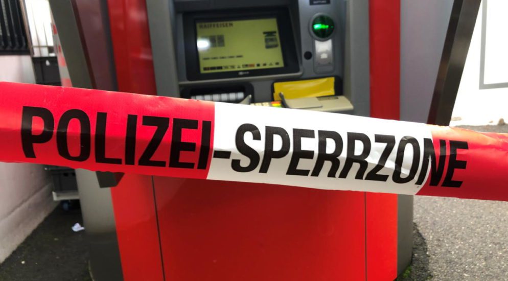 Versuchter Bancomatenaufbruch in Zuzwil SG