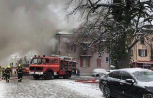 Rorschach: Brand in Mehrfamilienhaus fordert hohen Sachschaden