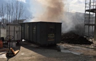 Brandfall auf Baustelle in Näfels GL