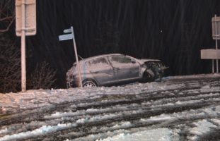 Verkehrsunfälle durch schneebedeckte Straßen im Kanton Appenzell Ausserrhoden