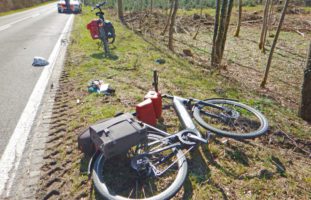 Ermatingen: E-Bike-Fahrerin bei Unfall verletzt