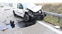 Au SG - Autobahn nach heftigem Crash gesperrt