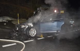 Malix GR - Auto in Brand geraten