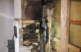 Brand in einem Ferienhaus in Wassen