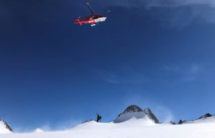 Gwächtenhorn BE - Evakuation aus Gletscherspalte