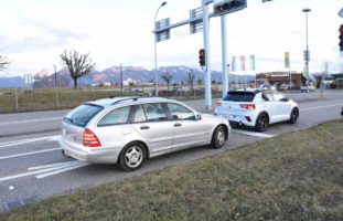 Auffahrunfall St.Margrethen SG: Lichtsignal verwechselt