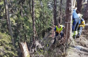 Bichelsee TG - Wanderin mit Rega gerettet