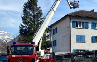 Kaminbrand in Altdorf UR