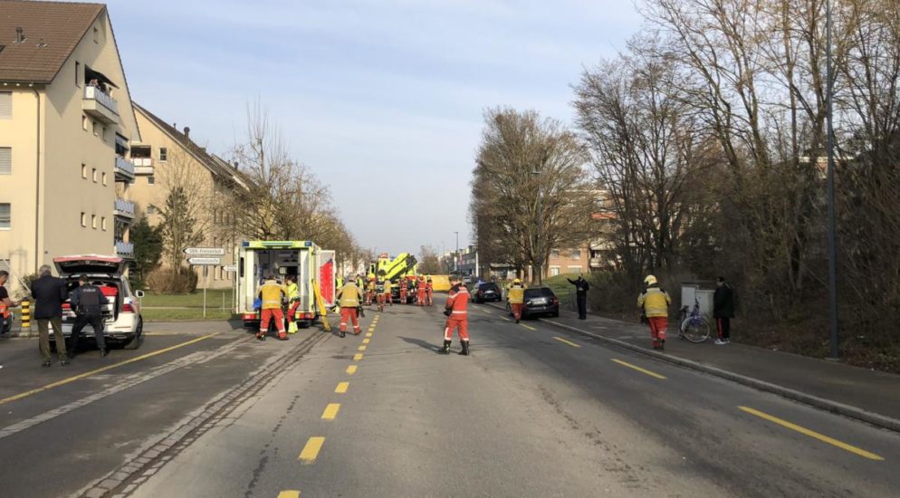 Unfall in Uster ZH